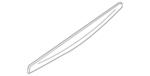 848109N00A - Body: Finish Molding for Nissan Image image
