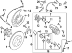 D40005MP3A - : Caliper Assembly for Nissan Image
