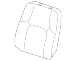 87650ZS50C - Body: Seat Back Assembly for Nissan Image image