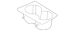887755EH1B - Body: Cup Holder for Nissan Image image