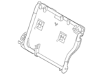 886516MA0A - Body: Seat Back Frame for Nissan Image image