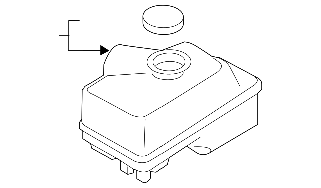 46090EZ50A - : Master Cylinder Reservoir for Nissan Image