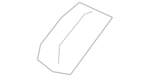 822D41LA0A - Body: Run Channel Cover for Nissan Image image
