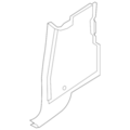 76915ZR31B - Body: Lock Pillar Trim for Nissan Image image