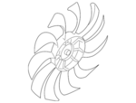 21486JG30A - Cooling System: Fan Blade for Nissan Image image
