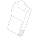 886115EE3A - Body: Seat Back Pad for Nissan Image image