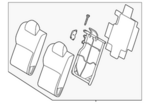 886005EE2A - Body: Seat Back Assembly for Nissan Image image