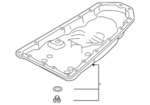 31391X260A - Engine: Trans Pan for Nissan Image image