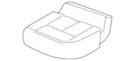 88350EZ01A - Body: Cushion Assembly for Nissan Image image