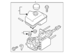 460109JL1A - Body: Master Cylinder Assembly for Nissan Image image