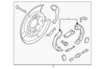 440105SA0B - Brakes: Parking Brake for Nissan Image image