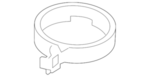 16592EZ40A - : Lower Air Duct Clamp for Nissan Image
