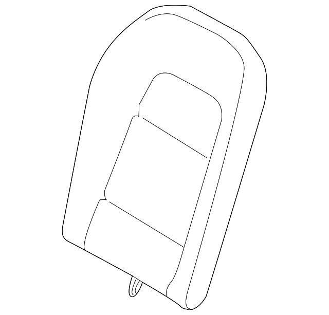 8860063B0D - : Seat Back Assembly for Nissan Image