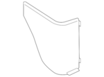669001PA0A - Body: Cowl Trim for Nissan Image image