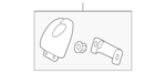 888363WC0A - Electrical: Center Belt Assembly Hook for Nissan Image image