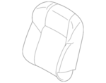 876706RE3C - Body: Seat Back Cover for Nissan Image image