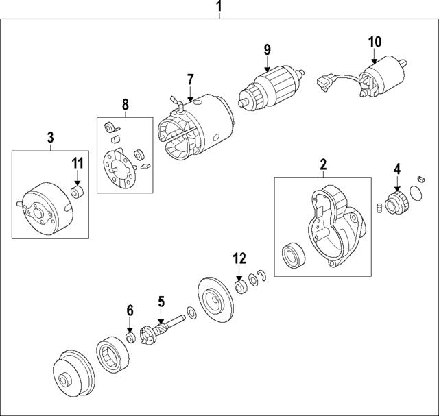 23322EN20A - : Shift Lever Set for Nissan Image