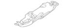 681064RA0A - Body: Lower Trim Panel for Nissan Image image