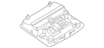 264309PJ7B - Body: Overhead Console for Nissan Image image