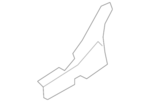 87375JF00A - Body: Seat Trim for Nissan Image image