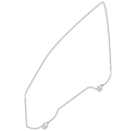 80300EZ00A - : Door Glass for Nissan Image