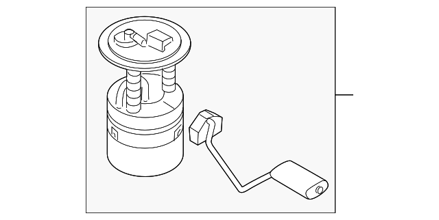 170401AA0C - : Fuel Pump for Nissan Image