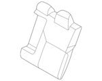 886705EE3A - Body: Seat Back Cover for Nissan Image image