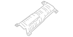 747585RB0A - Exhaust: Exhaust Heat Shield for Nissan Image image