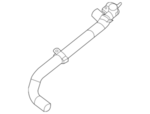 215013NT0D - Cooling System: Upper Hose for Nissan Image image
