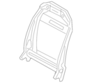 871547FC0A - Body: Seat Back Frame for Nissan Image image