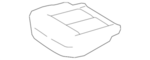 87370EZ02A - Body: Cushion Cover for Nissan Image image