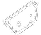 849664RA1A - Body: Trunk Lid Trim for Nissan Image image