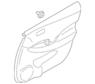 809013NF2B - : Door Trim Panel for Nissan Image