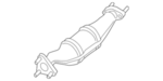 208A29CD0A - : Catalytic Converter for Nissan Image