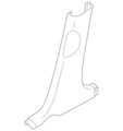 769155EE0A - : Lower Center Pillar Trim for Nissan Image