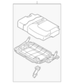 893505ZU2B - Body: Cushion Assembly for Nissan Image image