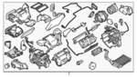 272101KM3C - HVAC: AC &amp; Heater Assembly for Nissan Image image