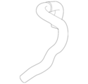140556LB0B - : Water Outlet Hose for Nissan Image