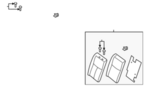 886509HS0D - Body: Seat Back Assembly for Nissan Image image
