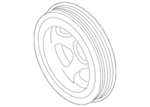 12303EZ40A - Engine: Crankshaft Pulley for Nissan Image image