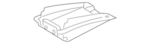 969A03Y103 - Body: Inner Cover for Nissan Image image