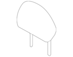 864006FK1B - Body: Headrest for Nissan Image image