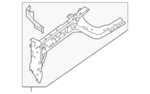 G51106MA0A - Body: Side Member for Nissan Image image
