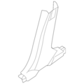 769154RA0A - Body: Lower Center Pillar Trim for Nissan Image image