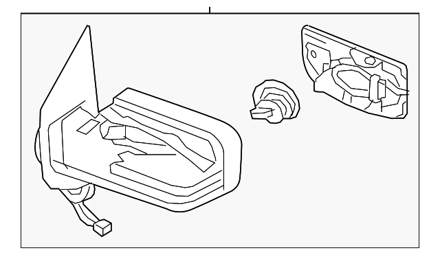 963029FV2B - : Mirror Assembly for Nissan Image