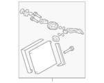 272801LA0D - HVAC: Evaporator Assembly for Nissan Image image