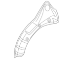 767101LA0A - Body: Outer Wheelhouse for Nissan Image image