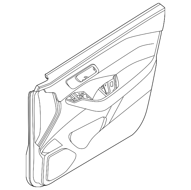 809A04MT7A - : Door Trim Panel for Nissan Image