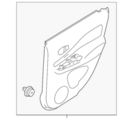 829009MB0A - Body: Door Interior Trim Panel for Nissan Image image