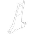 769166LB0A - : Lower Center Pillar Trim for Nissan Image
